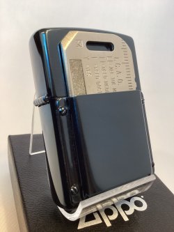 画像1: No.200 アウトドアシリーズZIPPO サバイバルツール付き ブルーサテン z-6659