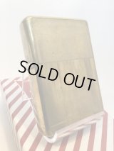 No.230 ヴィンテージZIPPO 1992年製 FLAT TOP フラットトップ ANTIQUE BRASS アンティークブラス PLANE プレーン z-6664
