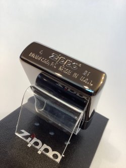 画像4: No.200 推奨品ZIPPO BLACK MIRROR ブラックミラー 天然シェル z-6675