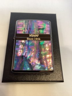 画像5: No.200 推奨品ZIPPO BLACK MIRROR ブラックミラー 天然シェル z-6675