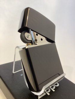 画像3: No.200 ヴィンテージZIPPO 2004年製 N8 BLACK TITANIUM ブラックチタン BUTTERFLY バタフライ z-6679