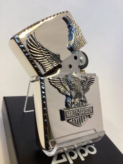 画像2: No.200 HARLAY DAVIDSON ZIPPO ハーレー・ダビッドソン BIG EAGLE METAL SILVER ビッグイーグルメタル シルバー z-6681