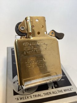 画像2: ZIPPOインサイドユニット 1935レプリカモデル用 ゴールド 2008年4月製 z-6683
