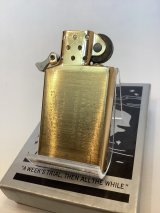 ZIPPOインサイドユニット スリム用 ゴールド 1983年製 z-6684
