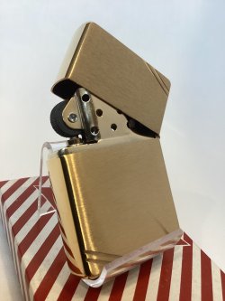 画像3: No.240 FLAT TOP ZIPPO フラットトップ SOLID BRASS ソリッドブラス PLANE プレーン z-6692