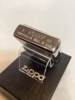 画像4: No.200 推奨品ZIPPO BRUSHED CHROME ブラッシュクローム NATURAL WOOD PLATE 天然ウッドプレート z-6705