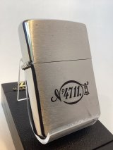 No.200 USED ZIPPO BRUSHED CHROME ブラッシュクローム 4711 フォーセブンイレブン z-6706