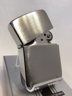 画像2: No.1941レプリカモデルZIPPO BRUSHED CHROME ブラッシュクローム PLANE プレーン z-6718