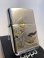 画像1: No.200 推奨品ZIPPO BRUSHED CHROME ブラッシュクローム 電鋳板プレート 波富士 z-6719 (1)