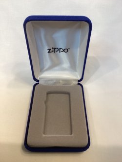 画像3: ZIPPO GOODS アメリカ ZIPPO社製 ベロア化粧箱 スリムタイプ用 空箱 z-6723