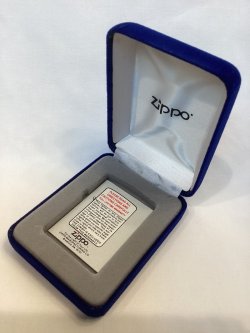 画像2: ZIPPO GOODS アメリカ ZIPPO社製 ベロア化粧箱 レギュラータイプ用 空箱 z-6722