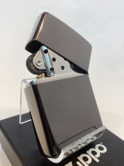 画像3: No.200 推奨品ZIPPO BLACK MIRROR ブラックミラー 天然シェル z-6726