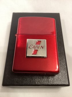 画像5: No.200 たばこ柄 CABIN RED ZIPPO キャビンレッド CABIN METAL キャビンメタル z-6729