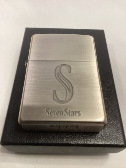 画像5: No.200 たばこ柄 ANTIQUE SILVER ZIPPO アンティークシルバー SEVEN STARS セブンスター z-6730