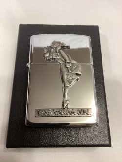 画像5: No.250 HIGH POLISH CHROME ハイポリッシュクローム THE VARGA GIRL ZIPPO WINDY METAL ウィンディメタル z-6728