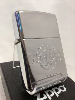 画像1: No.250 ヴィンテージZIPPO 1999年製 HIGH POLISH CHROME ハイポリッシュクローム HARD ROCK CAFE ハードロックカフェ LASVEGAS ラスベガス z-6738