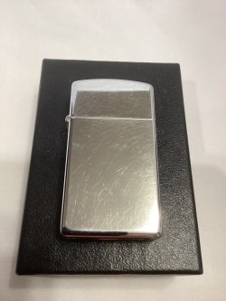 画像5: No.1610 ヴィンテージZIPPO 1995年製 HIGH POLISH CHROME ZIPPO ハイポリッシュクローム SLIM PLANE スリムプレーン z-6743