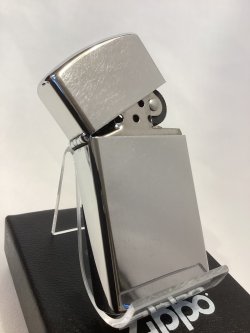 画像2: No.1610 ヴィンテージZIPPO 1995年製 HIGH POLISH CHROME ZIPPO ハイポリッシュクローム SLIM PLANE スリムプレーン z-6743