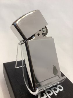 画像2: No.1610 ヴィンテージZIPPO 1994年製 HIGH POLISH CHROME ZIPPO ハイポリッシュクローム SLIM PLANE スリムプレーン z-6742