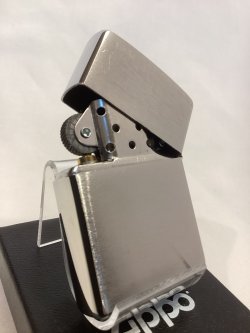 画像3: No.200 ヴィンテージZIPPO 2008年製 BRUSHED CHROME ブラッシュクローム PLANE プレーン z-6744