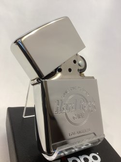 画像2: No.250 ヴィンテージZIPPO 2000年製 HIGH POLISH CHROME ハイポリッシュクローム HARD ROCK CAFE   ハードロックカフェ LOS ANGELES ロサンゼルス z-6739
