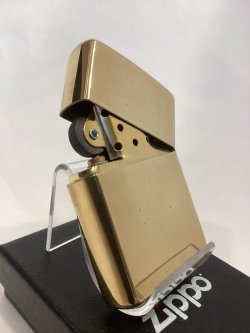 画像3: No.254 ヴィンテージZIPPO 1998年製 SOLID BRASS MIRROR ソリッドブラスミラー HARD ROCK CAFE  ハードロックカフェ HOLLYWOOD ハリウッド z-6740