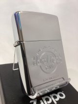 No.250 ヴィンテージZIPPO 2000年製 HIGH POLISH CHROME ハイポリッシュクローム HARD ROCK CAFE   ハードロックカフェ LOS ANGELES ロサンゼルス z-6739