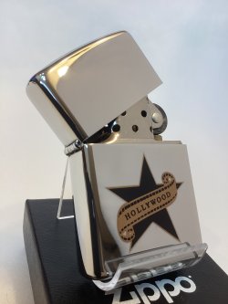 画像2: No.250 ヴィンテージZIPPO 2002年製 HIGH POLISH CHROME ハイポリッシュクローム HOLLYWOOD ハリウッド スター z-6749