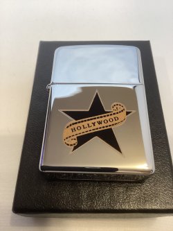 画像5: No.250 ヴィンテージZIPPO 2002年製 HIGH POLISH CHROME ハイポリッシュクローム HOLLYWOOD ハリウッド スター z-6749