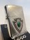 画像1: No.200 ヴィンテージZIPPO 1997年製 ANTIQUE SILVER アンティークシルバー AROWHEAD アローヘッド ターコイズ付き z-6747 (1)