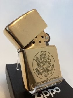 画像2: No.254 ヴィンテージZIPPO 1997年製 SOLID BRASS MIRROR ソリッドブラスミラー UNITED STATES OF AMERICA ユナイテッド・ステイツ・オブ・アメリカ z-6752