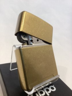 画像3: No.201FB アンティークシリーズZIPPO ANTIQUE BRASS アンティークブラス 沖縄MAP z-6756
