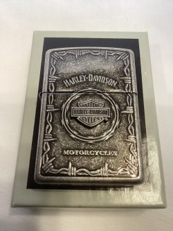 画像5: No.200 HARLAY DIVIDSON ZIPPO ハーレー・ダビッドソン SILVER BARREL シルバーバレル BAR & SHIELD METAL バー&シールド メタル z-6761