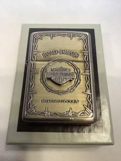 画像5: No.200 HARLAY DIVIDSON ZIPPO ハーレー・ダビッドソン ANTIQUE BRASS アンティークブラス BAR & SHIELD METAL バー&シールド メタル z-6762