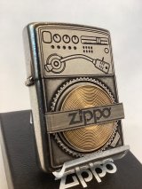 No.200 推奨品ZIPPO ANTIQUE RECORD PLAYER アンティークレコードプレーヤー BLACK ブラック z-6764