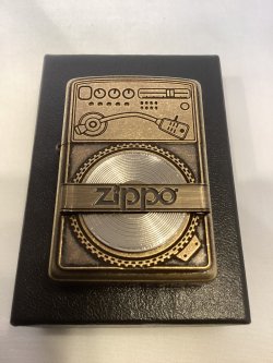 画像5: No.200 推奨品ZIPPO ANTIQUE RECORD PLAYER アンティークレコードプレーヤー BROWN ブラウン z-6763