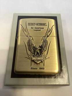 画像5: No.200 HARLAY DIVIDSON ZIPPO ハーレー・ダビッドソン ANTIQUE BRASS アンティークブラス EAGLE METAL イーグルメタル z-6765