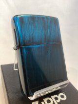 No.200 推奨品ZIPPO USED COLOR ユースドカラー BLUE PLANE ブルー プレーン z-6770