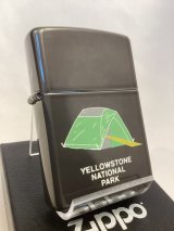No.250MC ヴィンテージZIPPO 1997年製 MIDNIGHT CHROME ミッドナイトクローム イエローストーン・ナショナルパーク z-6775