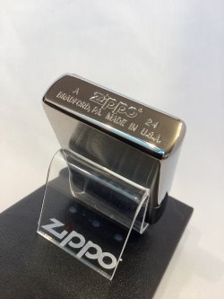 画像4: No.200 推奨品ZIPPO BRUSHED CHROME ブラッシュクローム 電鋳板プレート 富士桜 z-6782