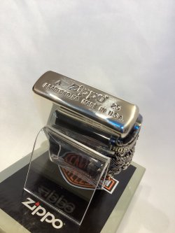 画像4: No.200 HARLAY DIVIDSON ZIPPO ハーレー・ダビッドソン SILVER MIRROR IBUSHI シルバーミラーイブシ SIDE EAGLE METAL サイドイーグルメタル z-6785