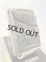 No.200 HARLAY DIVIDSON ZIPPO ハーレー・ダビッドソン ANTIQUE BARREL アンティークバレル SIDE METAL サイドメタル z-6796
