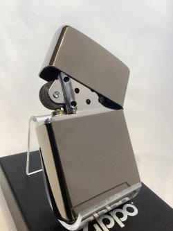 画像3: No.150 PVDシリーズZIPPO BLACK ICE ブラックアイス PLANE プレーン z-6797