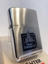 No.200 USED ZIPPO 1982年製 BRUSHED CHROME ブラッシュクローム TOKYO DISNELAND 東京ディズニーランド シンデレラ城 z-6802