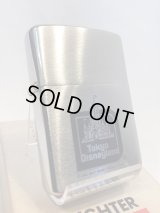 No.200 USED ZIPPO 1982年製 BRUSHED CHROME ブラッシュクローム TOKYO DISNELAND 東京ディズニーランド シンデレラ城 z-6802