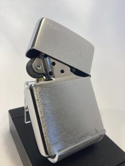 画像3: No.200 USED ZIPPO 1987年製 BRUSHED CHROME ブラッシュクローム ZIPPOロゴ z-6805