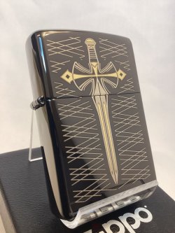 画像1: No.200 推奨品ZIPPO BLACK HOLE ブラックホール SWORD ソード(剣) z-6807