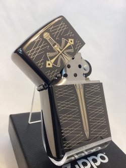 画像2: No.200 推奨品ZIPPO BLACK HOLE ブラックホール SWORD ソード(剣) z-6807