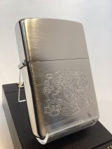No.200 企業ロゴシリーズZIPPO BRUSHED CHROME ブラッシュクローム SUNTORY LOGO MARK サントリーロゴマーク z-6813
