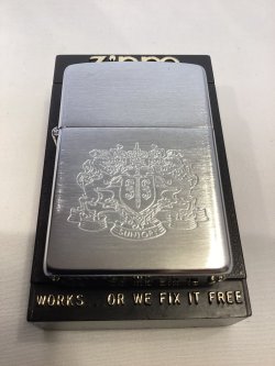画像5: No.200 企業ロゴシリーズZIPPO BRUSHED CHROME ブラッシュクローム SUNTORY LOGO MARK サントリーロゴマーク z-6813